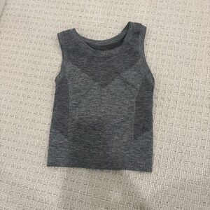 Old Navy Active Dark Gray Seamless Top
